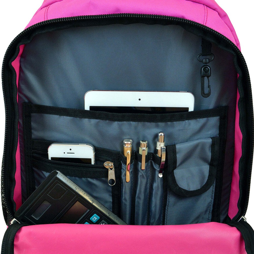 New Mexico Premium Wheeled Backpack in Pink