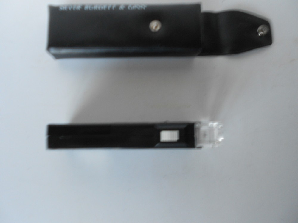 New SBG Illuminated 30X Microscope with vinyl case TESTED! WORKS!