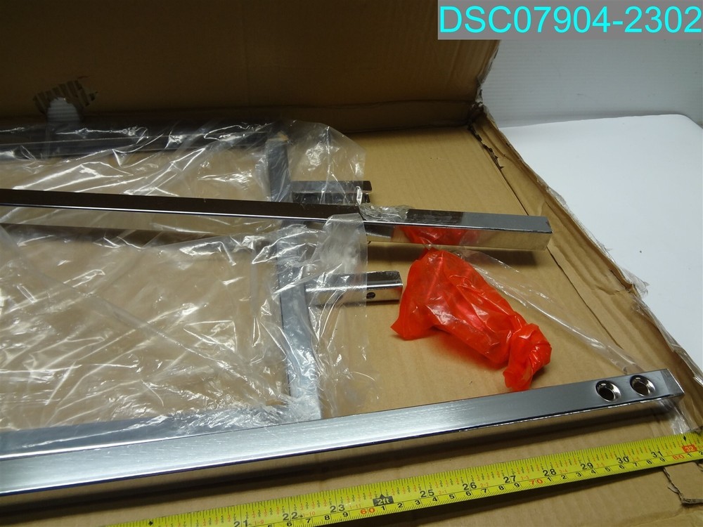 Econoco BH23 31" x 25" Bulletin Sign Holder MISSING BASE