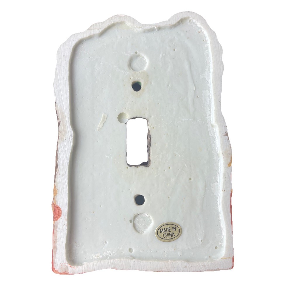 American Tack & Hardware Co. Dimensional Single Switch Plate BIRDHOUSE