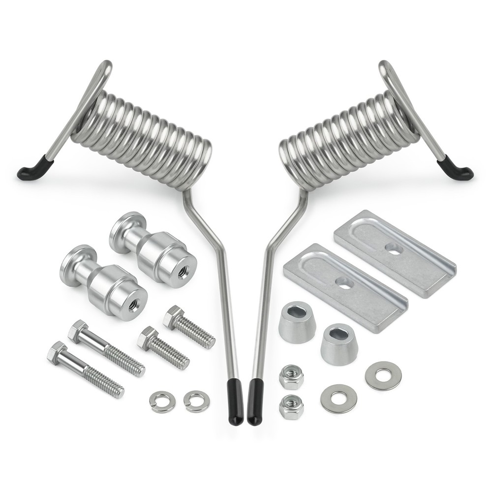 UNIVERSAL REVERSIBLE SNOWMOBILE ICE SCRATCHER BRACKET KIT FOR SKI-DOO YAMAHA