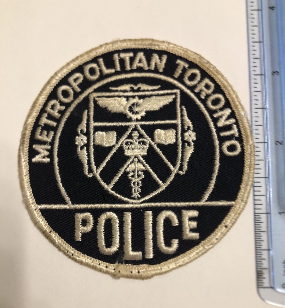 Toronto Ontario Police Patch