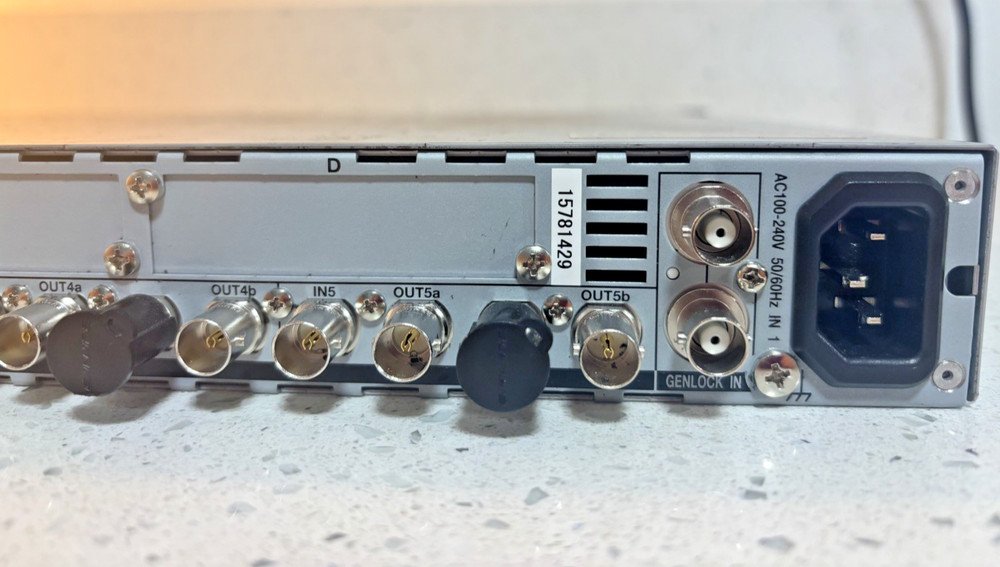 FOR.A FA-505 3G-SDI 5CH Frame Sync Up Down Cross Audio Embed/Deembed