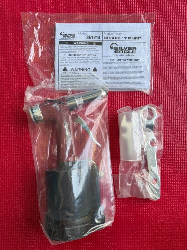 Matco 1/4" PNEUMATIC SILVER EAGLE RIVETER SE1214