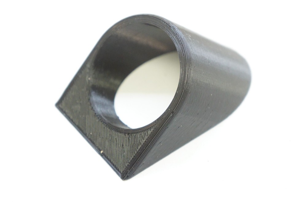 Angled Display Stand Mini Digital Temperature Humidity Hygrometer Circle LCD