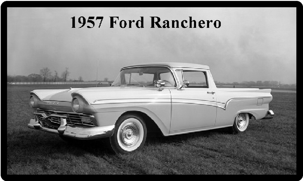 1957 Ford Ranchero Refrigerator Magnet
