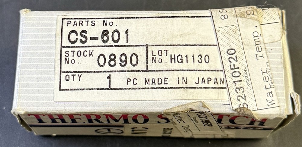 thermo switch CS-601 Vh8