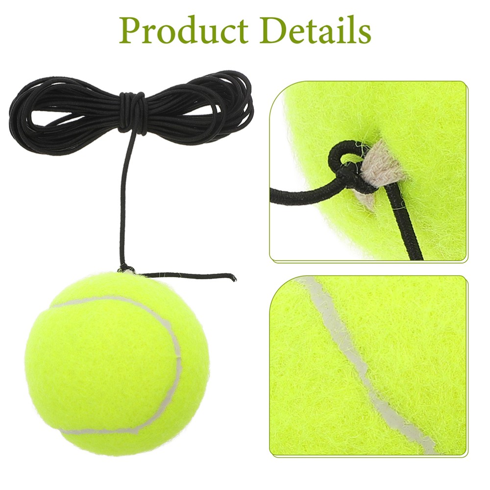 6 Pcs Tennis with Line Single Player Replacement for Practice