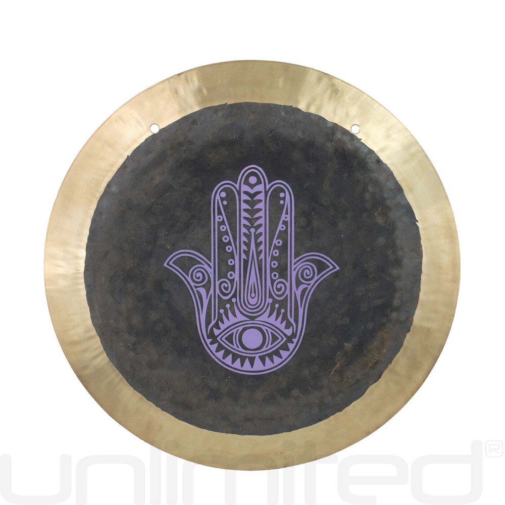 Hamsa Printed Deep Breath Gongs