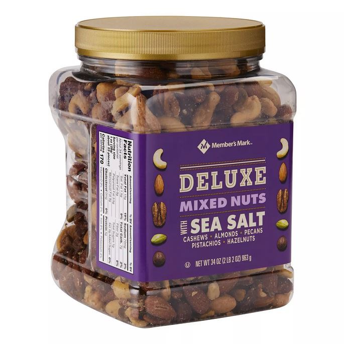 Member's Mark Deluxe Mixed Nuts with Sea Salt (34 oz.)