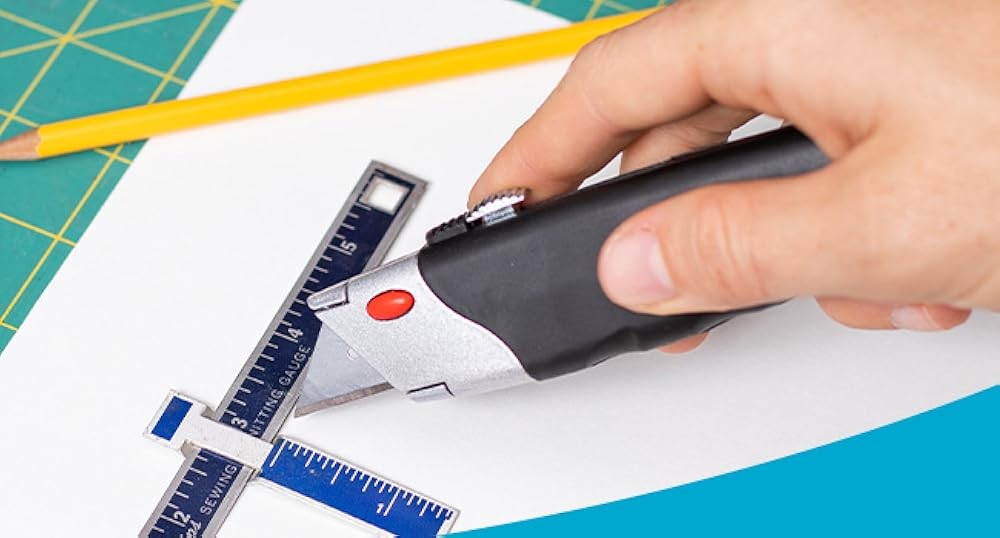 INTERNET'S Premium Utility Knife Set | Retractable Box Cutter with