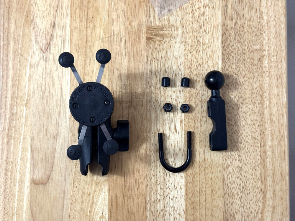 RAM Mount Plastic Universal X-Grip Cradle Assembly with 4" Arm