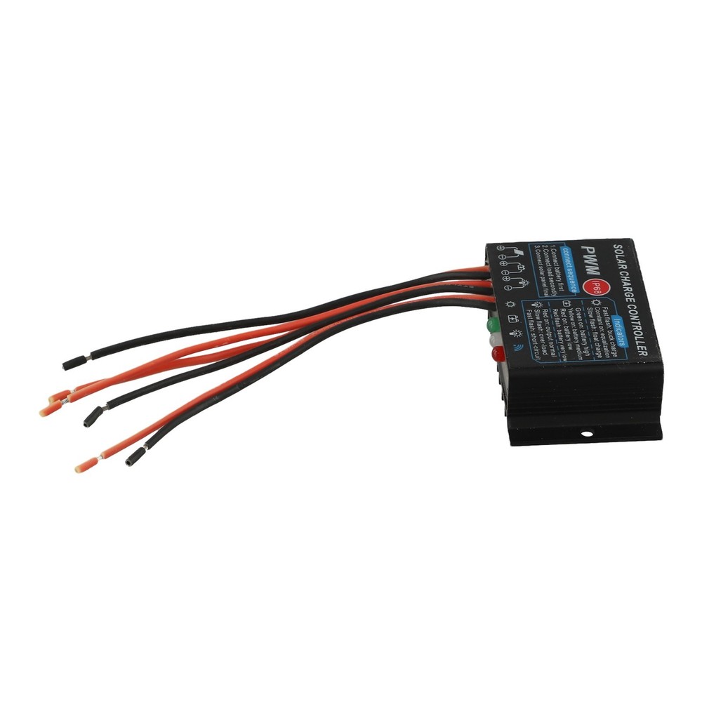 Solar Charge Controller 10A IP68 Waterproof for Efficient Energy Management