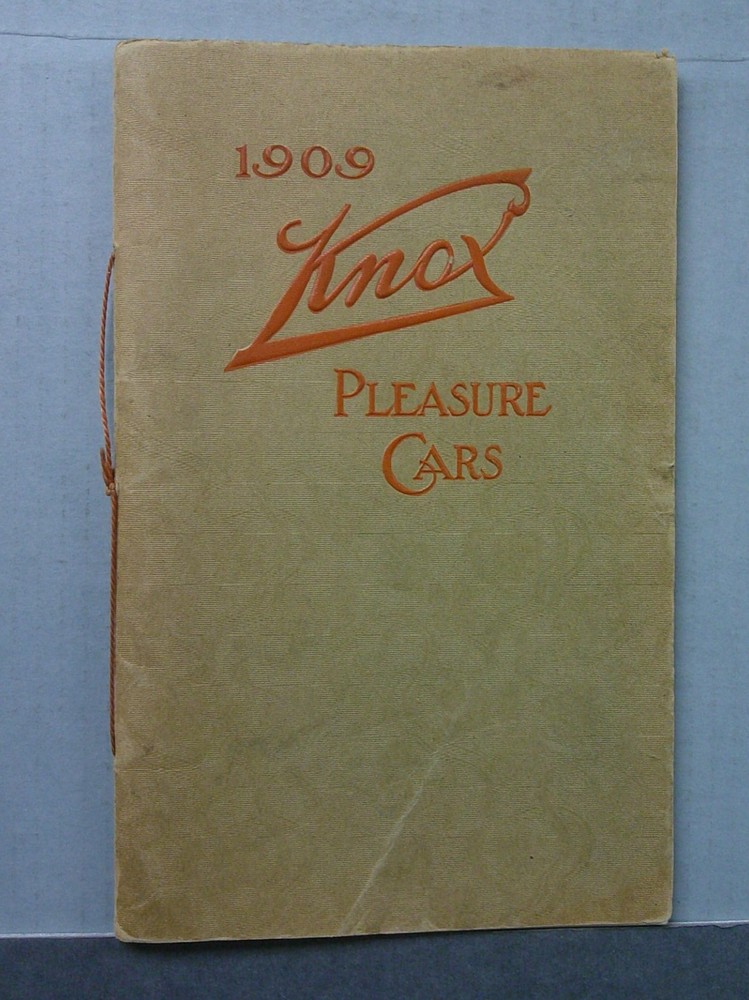 1909 Knox Sales Catalog