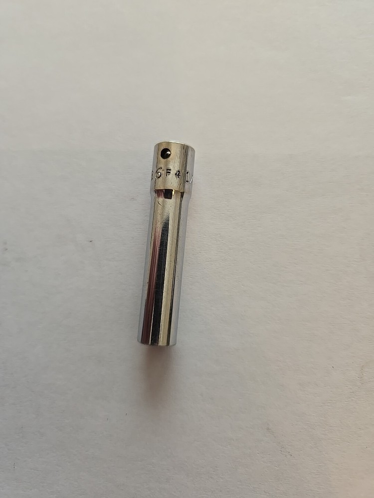 Mac Tools 1/4" Drive 1/4" 6PT SAE Deep Chrome Socket USA MD86