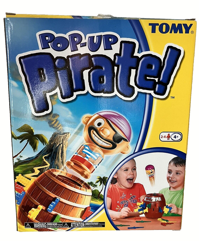 Tomy Pop-up Pirate! Game Complete
