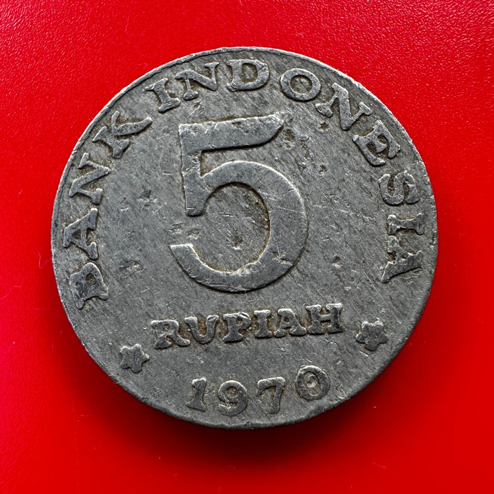 INDONESIA 5 RUPIAH 1970