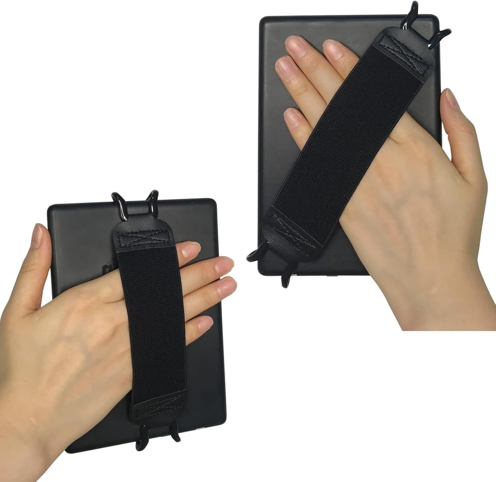 hand strap holder grip for tablet and ebook reader devices