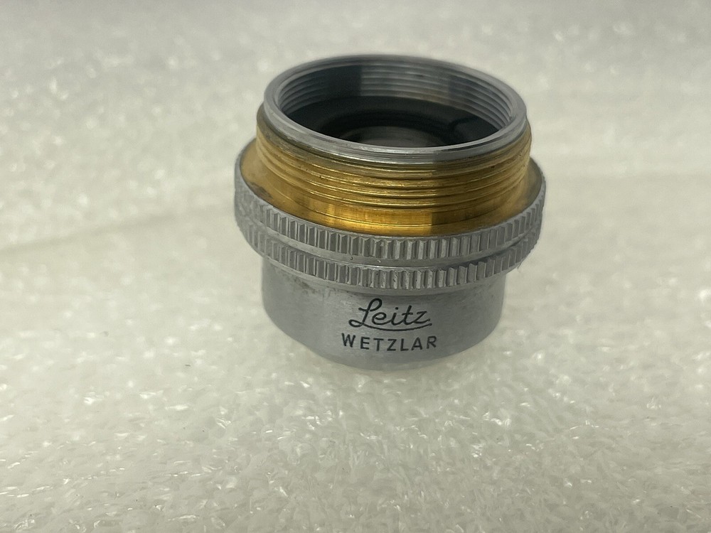 Leitz Wetzlar Microscope Objective 3.5x/0.10 ~ Nice!