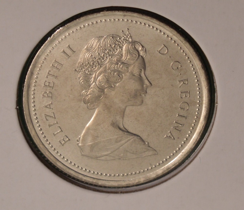 1973 Canada 25 Cents - 25cent - RCMP Centennial Uncirculated
