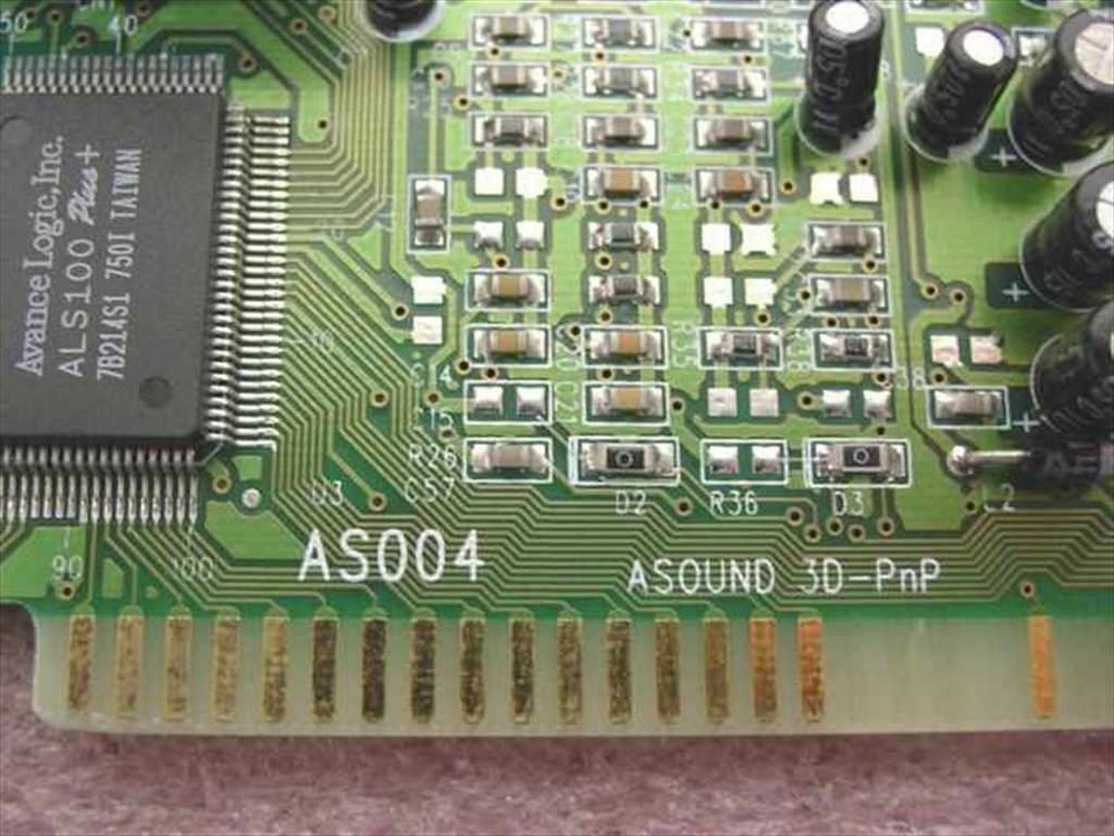 Asound AS004 16-Bit ISA Sound Card