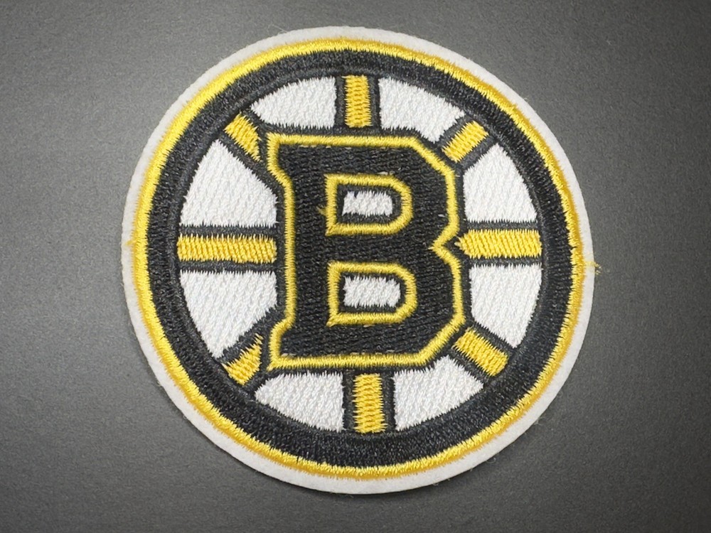 Boston Bruins Iron On Embroidered Patch