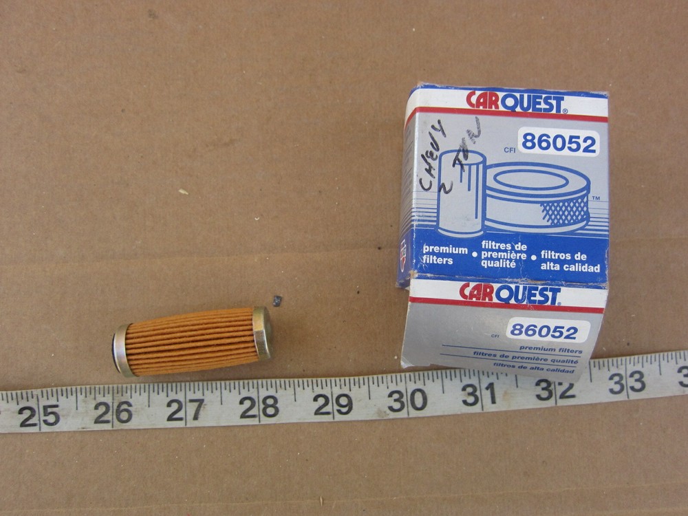 Carquest 86052 Fuel Filter, New