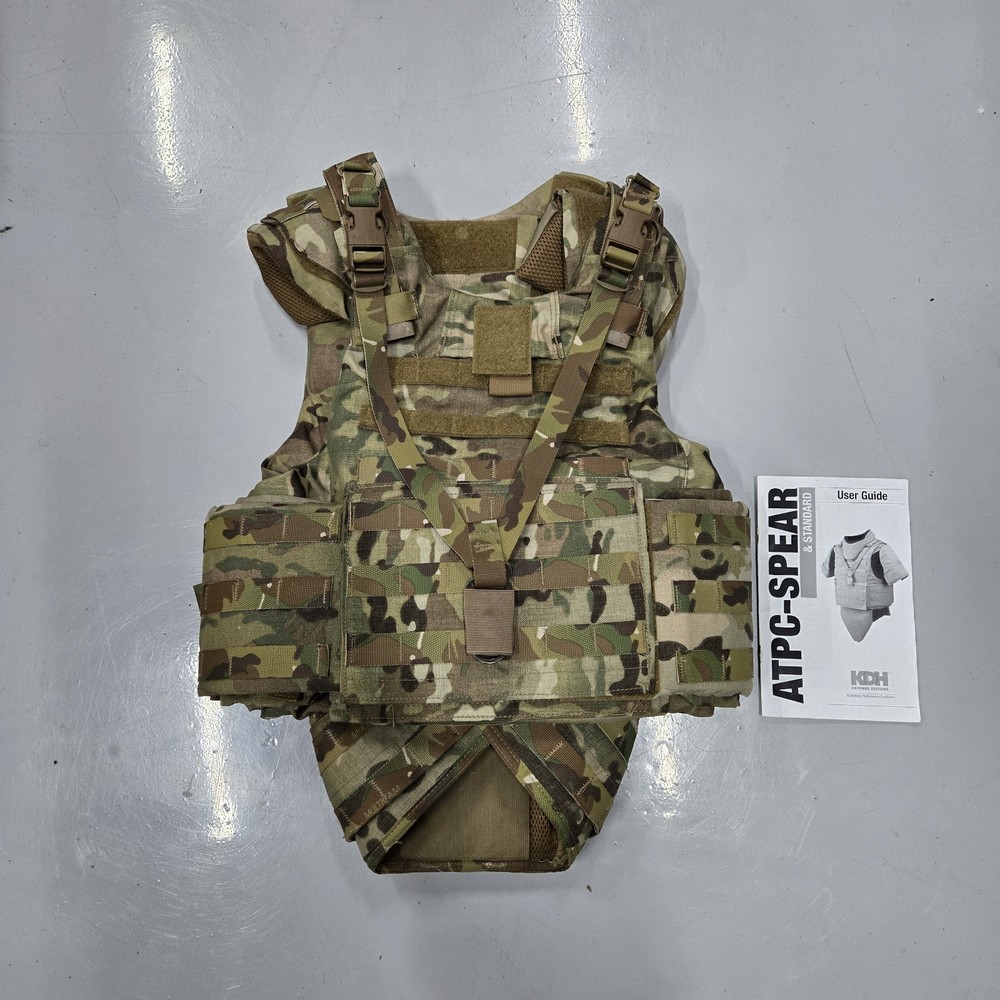 KDH MULTICAM ATPC SPEAR PLATE CARRIER(MEDIUM-REGULAR)(NEW)