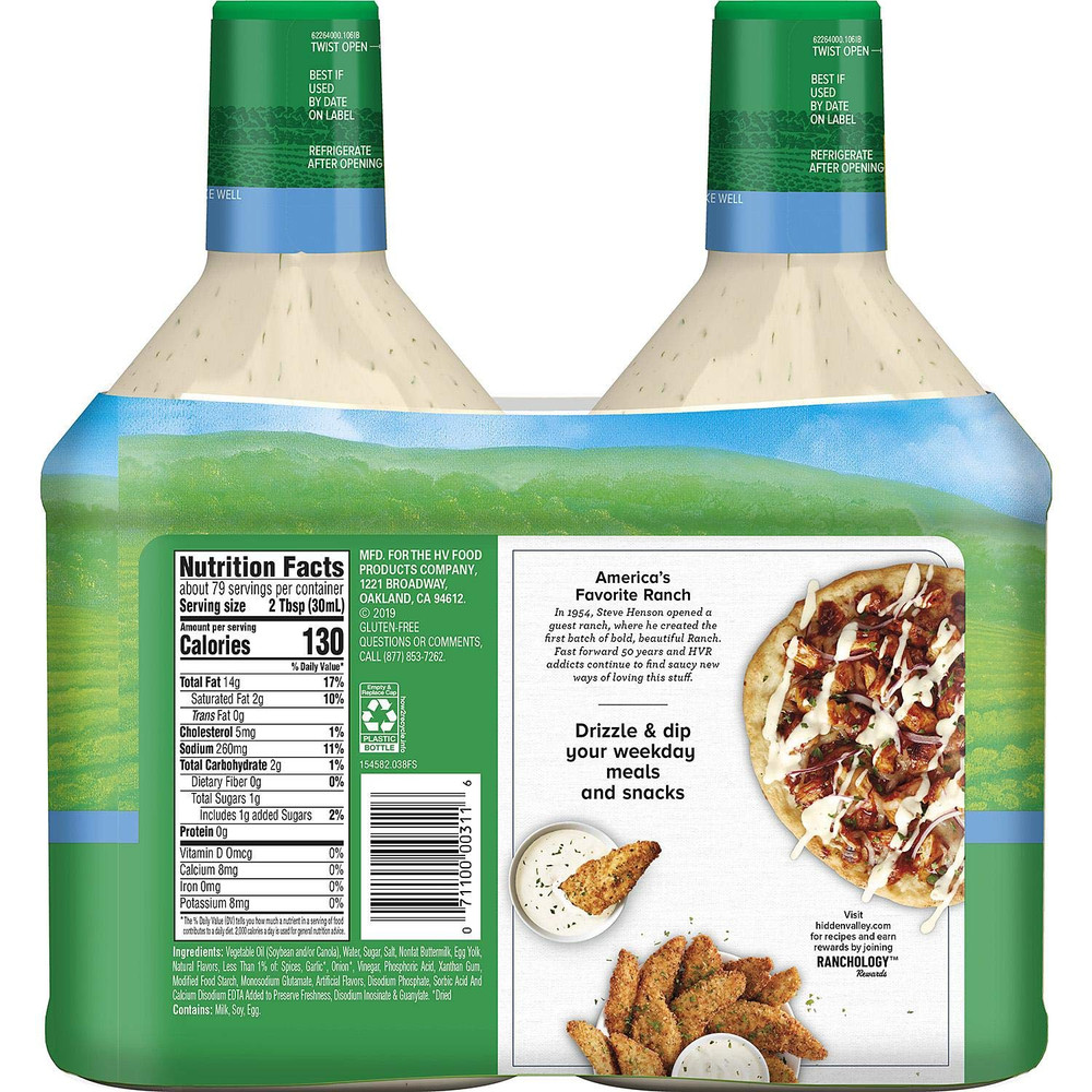 Hidden Valley the Original Ranch Dressing (40 Oz., 2 Pk.)