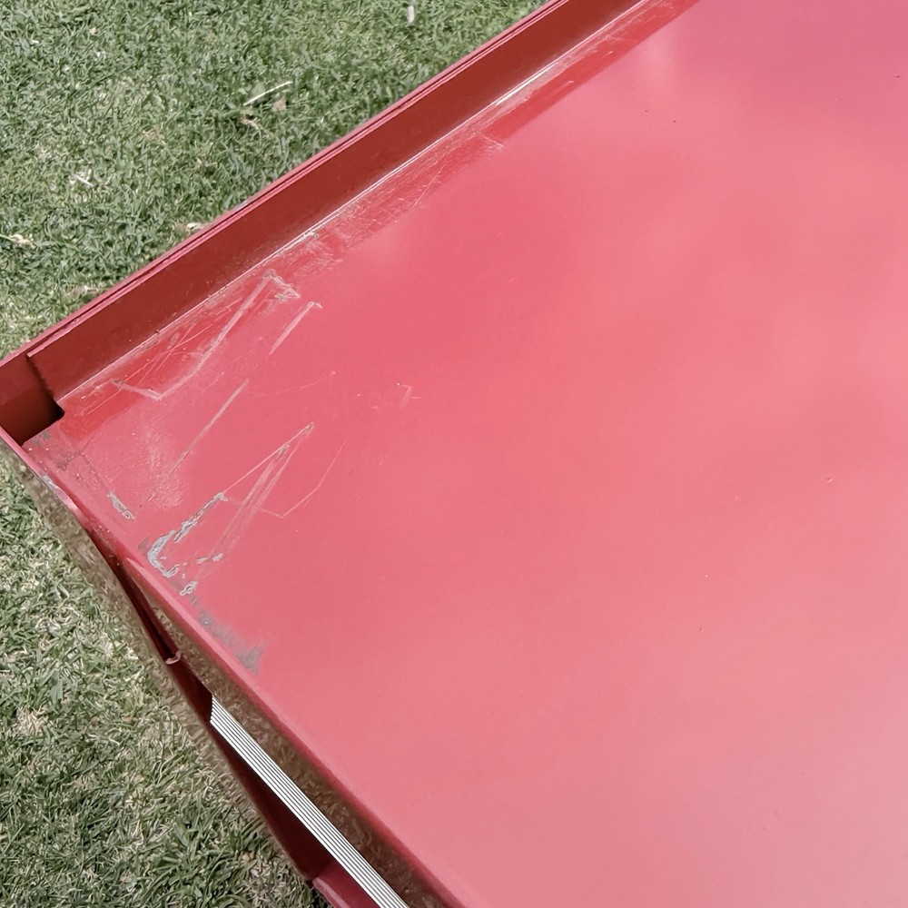 Craftsman 1 Single Drawer Mid Intermediate Middle Riser Tool Box Chest Red