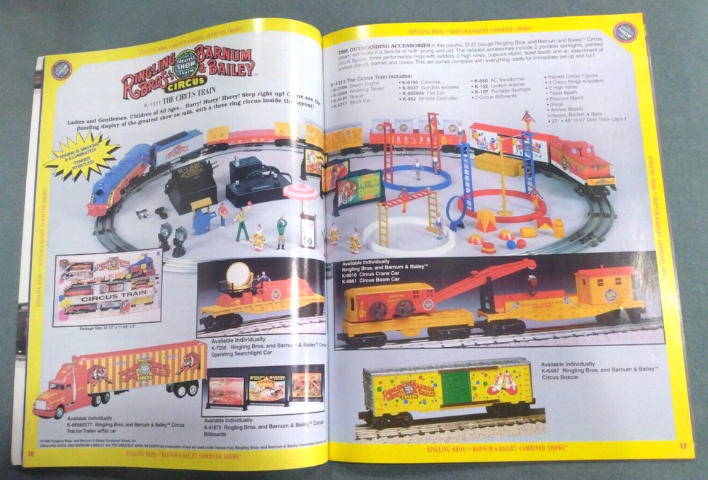1996 Traditional Catalog K-Line electric train