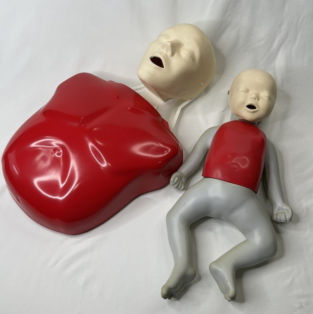 Nasco Life/form Basic Buddy+Baby Training CPR Dolls Dummy Manikin W Introduction