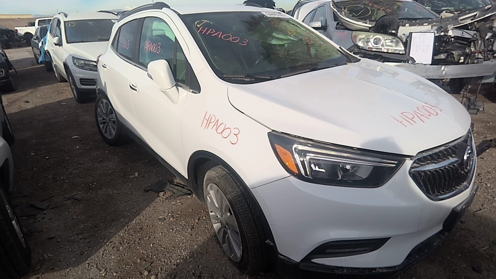 Used Intercooler fits: 2018 Buick Encore vertical alignment dowels on bottom Kor