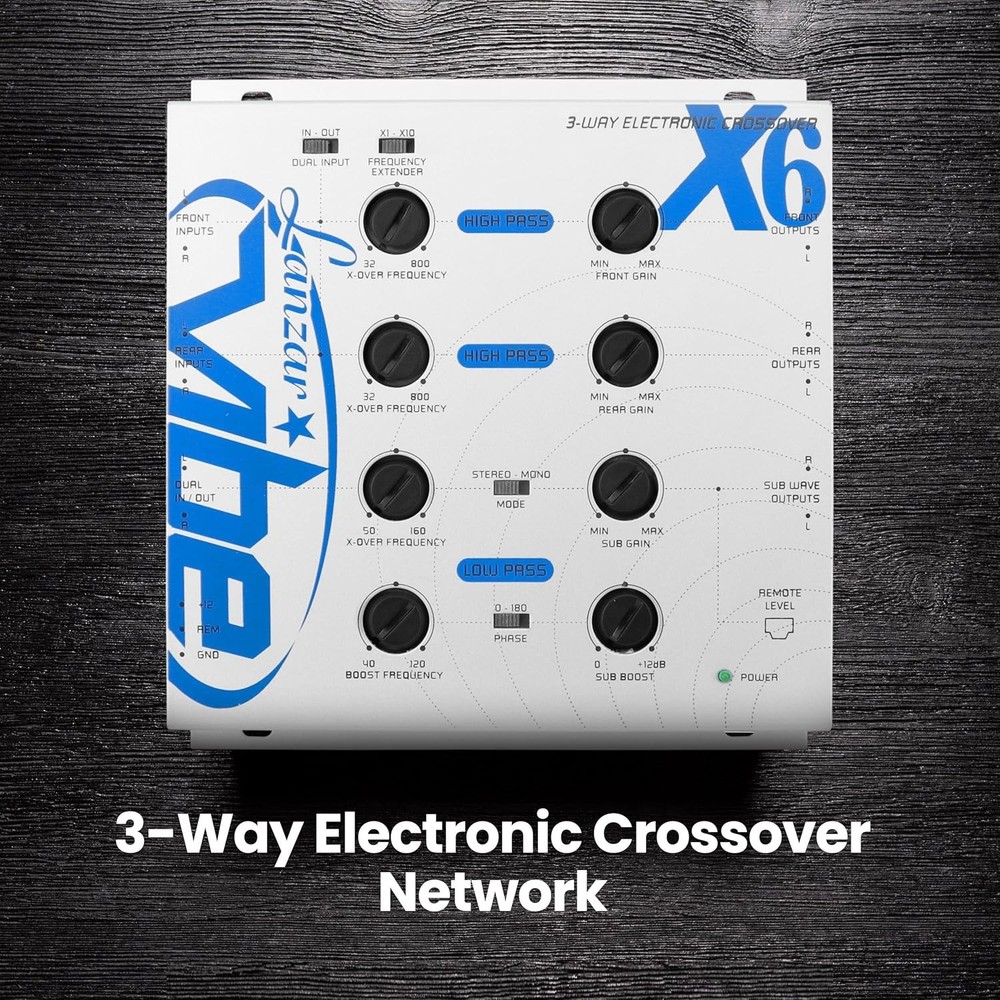Electronic Audio Crossover Network - Remote Control=