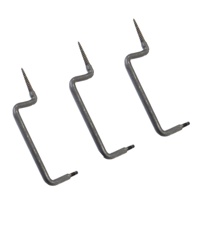 Stealth Cam STC-TS-3PK Tree Screw Mounts Black 3 Pack 1/4-20 Thread Trail Camera