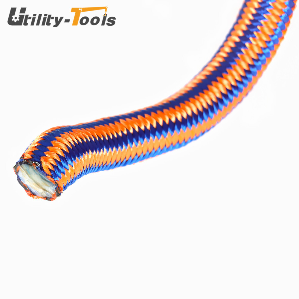 1/2"×150‘ Braid Polyester Rope 8000Lbs Arborist Pulling Rope Rigging Rope