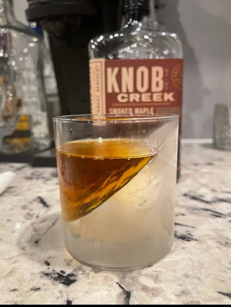 WHISKEY/BOURBON GLASS ICE MOLD