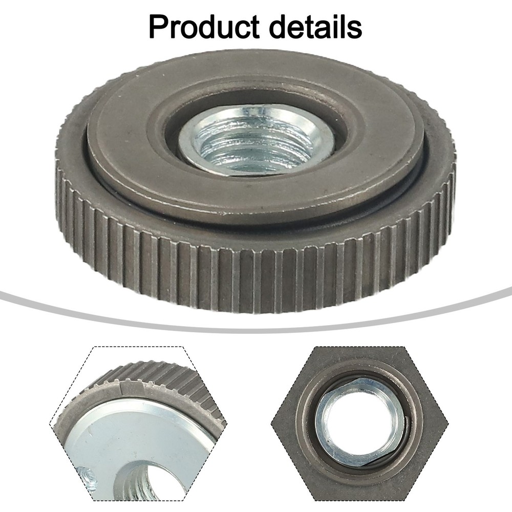 Steel Flange Nut for Angle Grinder Easy Disc Changes Reliable Performance
