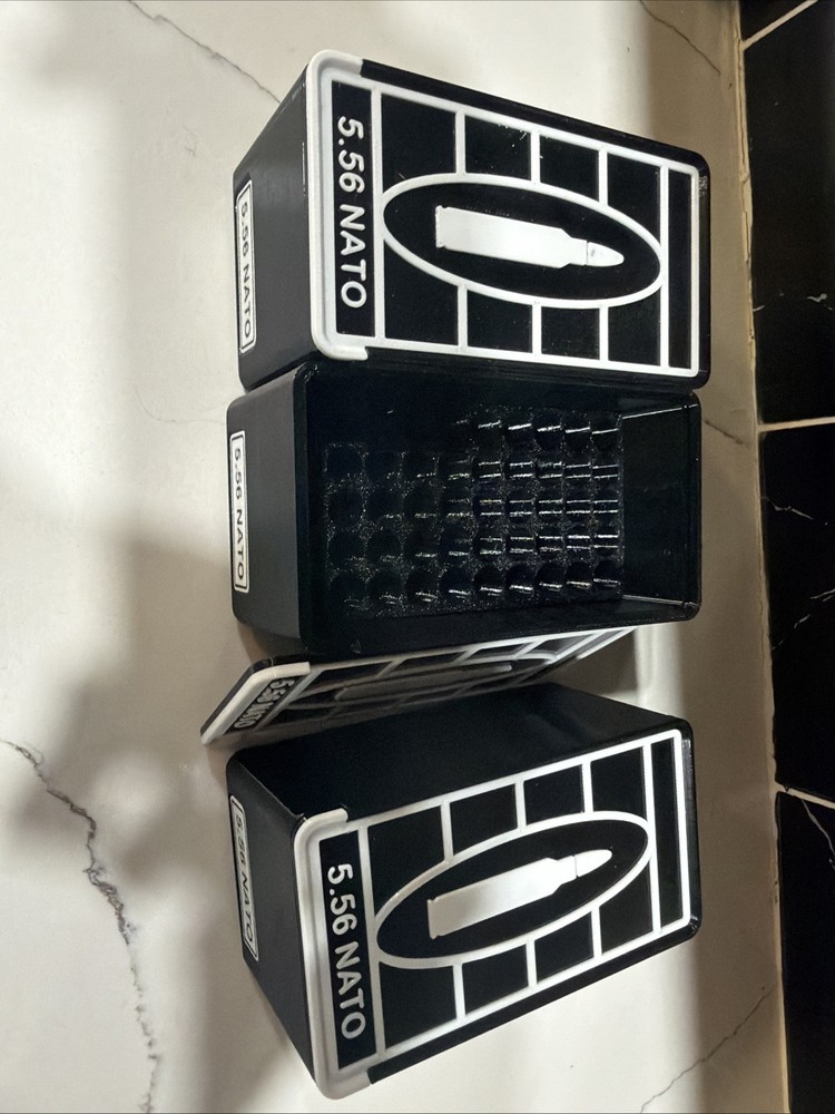 .223 / 5.56 Ammo Box 50rd Capacity (3 Pack)