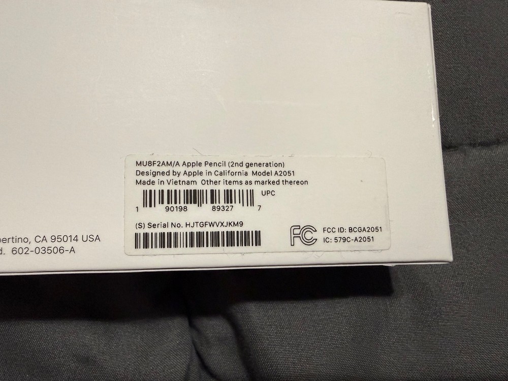 Apple Pencil (2nd Generation) for iPad Pro (3rd Generation) - White (2020)