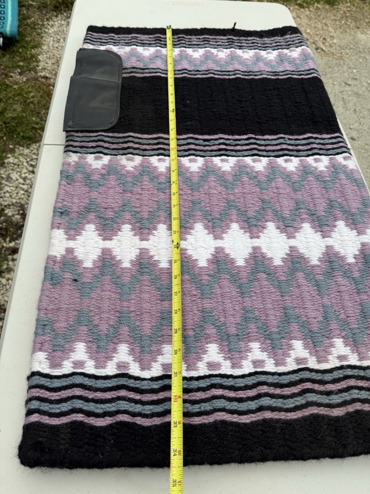 Western Show Saddle Pad - Lavender