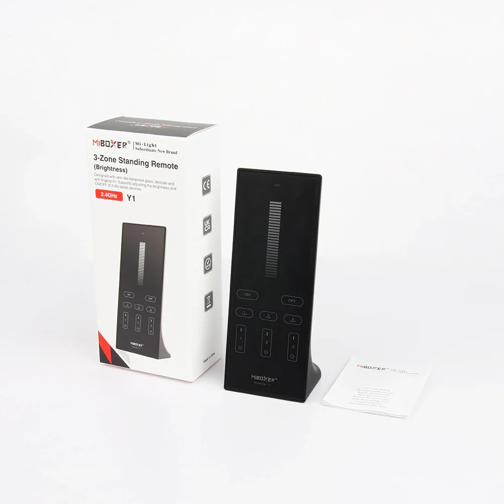 Y1 - 3-Zone Standing Brightness Vertical Remote (2.4GHz)