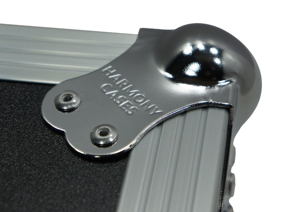 Harmony HC1200BMKII Flight Foam Lined Turntable Custom Case fits Technics 1200