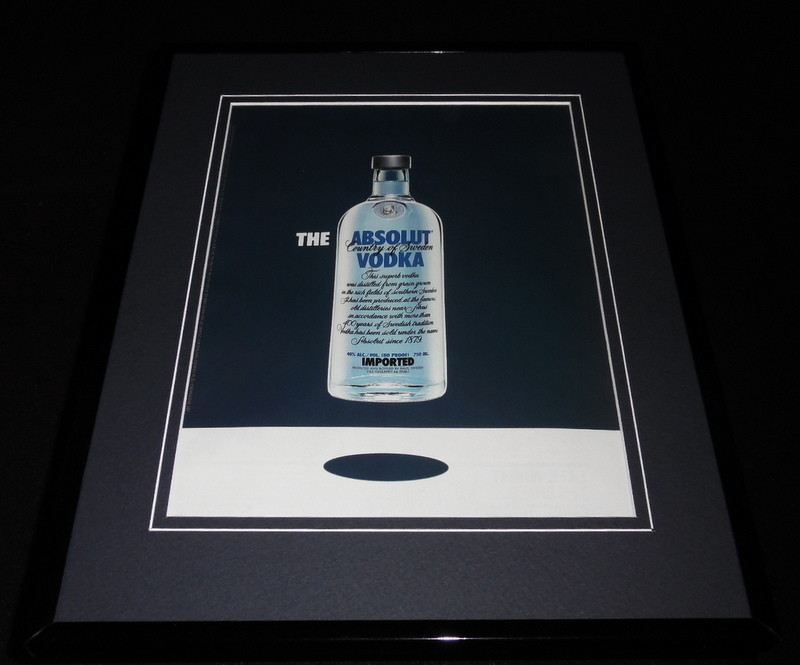 2006 Absolut Vodka 11x14 Framed ORIGINAL Advertisement