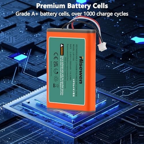 2 Pack Rechargeable Battery for Sony PS5 DualSense Controller - High Capacity