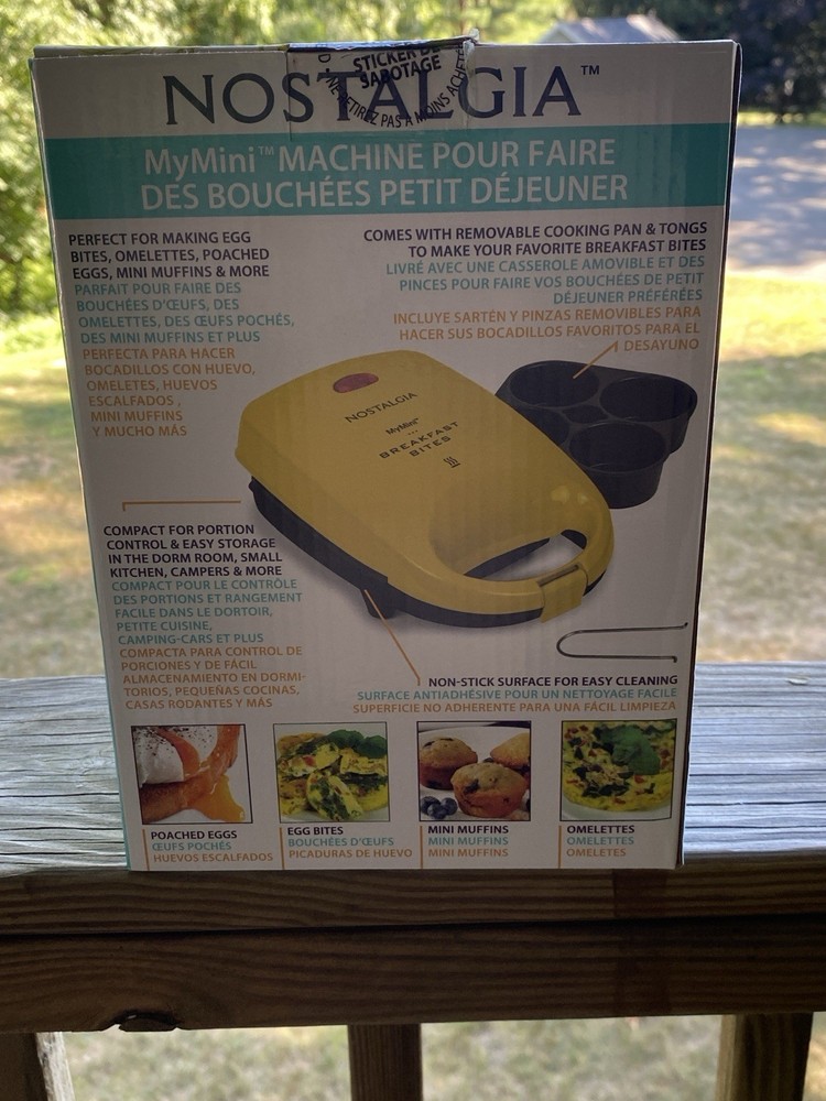 My MINI BREAKFAST BITES MAKER NEW IN BOX