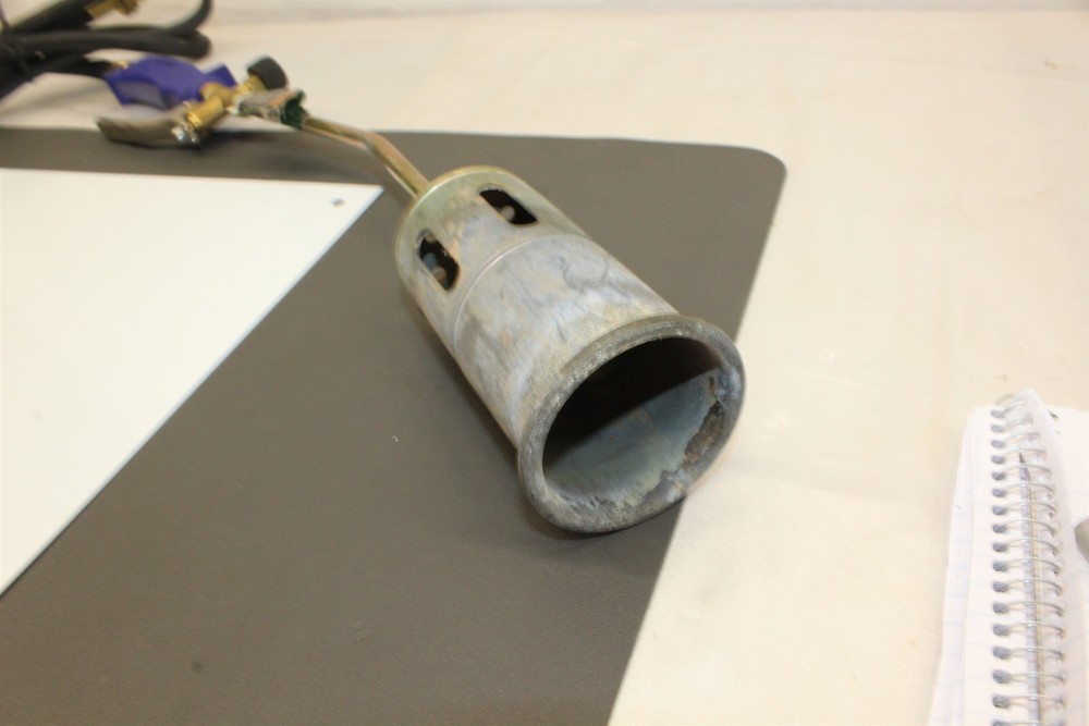Propane Torch With Brass Fittings 22" Tested - Working