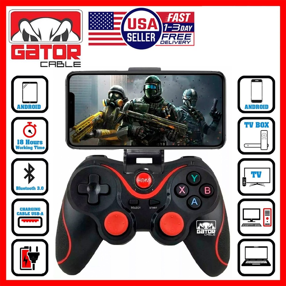 Wireless Game Controller Bluetooth 5.0 Gamepad For Android iOS iPhone Tablet PC