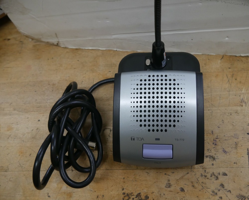 Delegate Unit TS-772 Series Conference System w Microphone TS-774 mint
