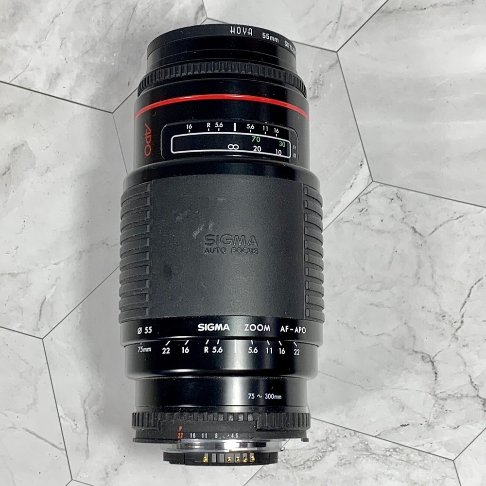 Sigma Auto Focus 75-300 Mm Lens Nikon